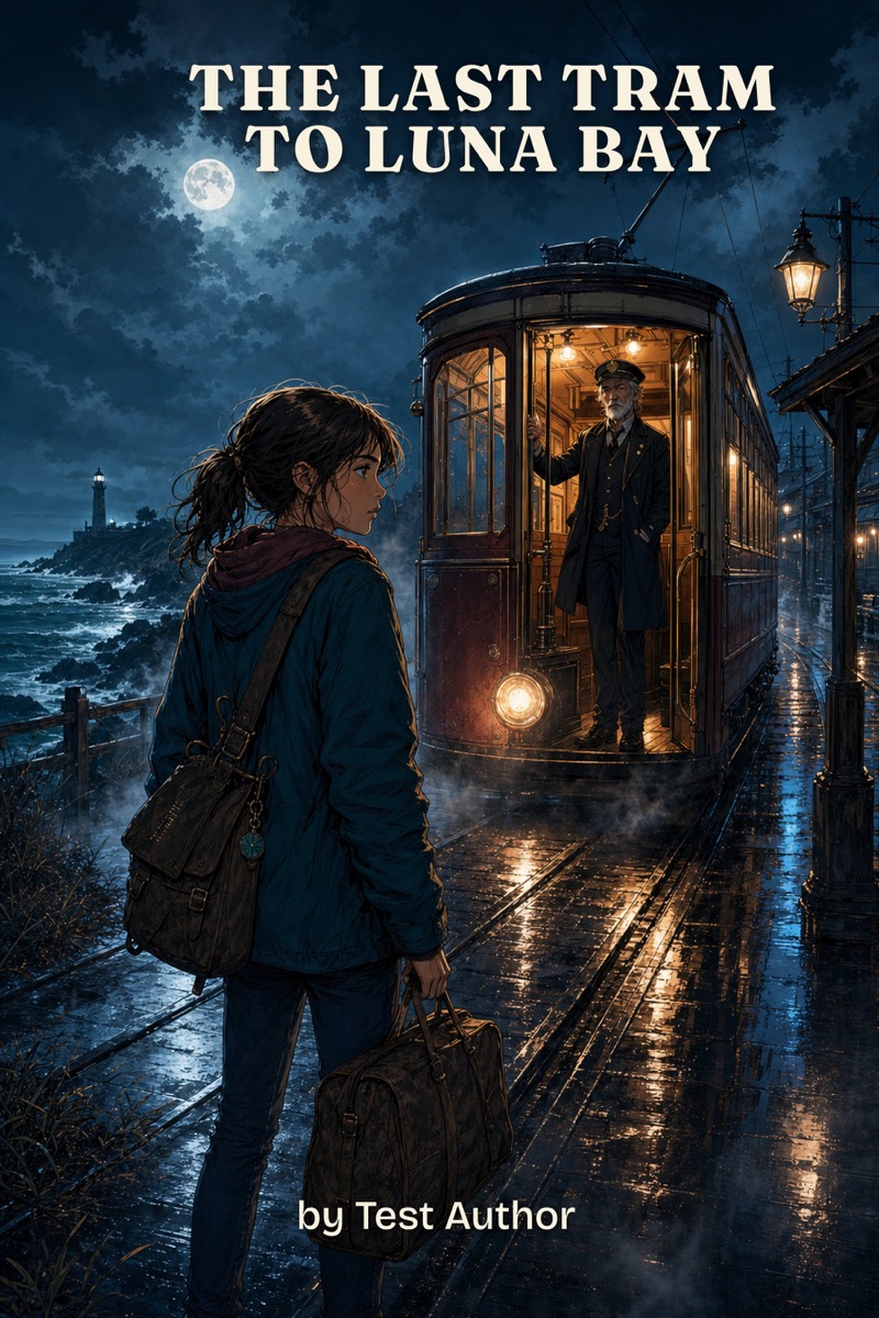 Cover of The Last Tram to Luna Bay